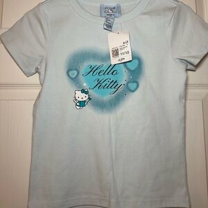 Hello Kitty Light Blue Kids T-Shirt